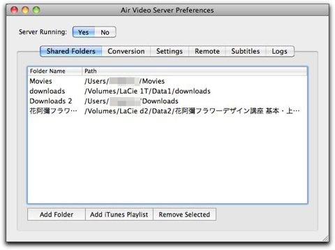 Airvideo server 01