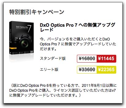 DxO Optics Pro 7、11月30日Mac,PC版同時リリース