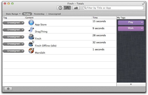 【Mac】アプリケーションの使用時間を記録「Finch」が今だけ無料