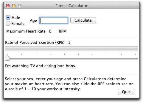 【Mac】フィットネス電卓「Fitness Calculator」が今月末まで無料