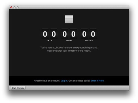 【Mac】無料で容量無制限でファイルの共有「Minbox」の待機時間が終わったのに・・・
