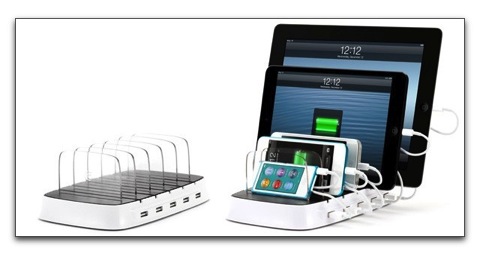 【iPhone,iPad】GRIFFINが5台同時に充電ができるステーション「PowerDock 5」を$99.99で発売