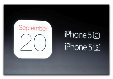 iPhone 5sの発売は9月20日だけど予約は何日から？