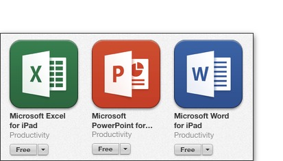 【iPad】MicrosoftがOffice for iPadをリリース