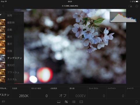 【iPad】「Lightroom Mobile」でiPhoneで撮影した写真を修正する