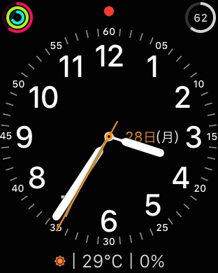 Apple Watchの文字盤に「Yahoo!天気」や「リマインダー」を表示する