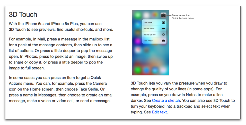 iPhone User Guide for iOS 9とiPad User Guide for iOS 9