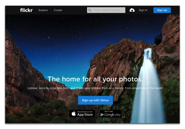 iPhoneやMacから自動アップロード出来る写真共有＆バックアップ「flickr」の設定4 「Sharing & Extending」