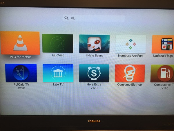 【Apple TV】メディアプレイヤー「VLC media player」がリリースされています