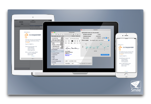 【Mac/iOS】Smileは入力支援アプリ「TextExpander」の価格の改定と旧バージョンのサポートの継続を発表