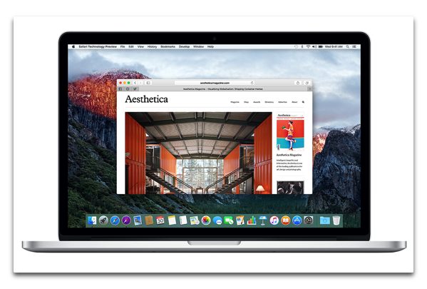 【Mac】Apple，「Safari Technology Preview Release 7」を開発者にリリース