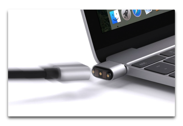 【Mac】Griffin、MagSafeタイプのマグネット式アダプタ「BreakSafe Magnetic USB-C Power Cable」