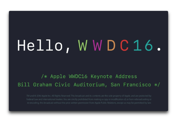 Apple、プレスリリースにWWDC 2016での「macOS Sierra」「Apple TV」「iOS 10」「watchOS 3」を掲載
