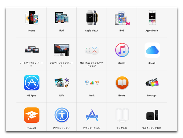 Apple、「iPhone」「iPad」「iTunes for Mac」「iTunes for Windows」に関するサポート文書を公開（最終更新日：2016年6月21日付）