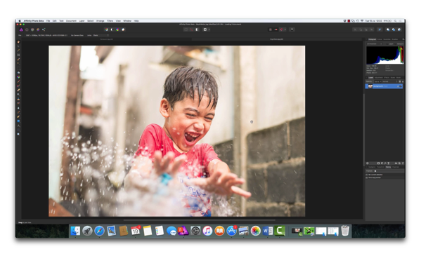 【Mac】開発中の「Affinity Photo v1.5」のビデオを公開しています