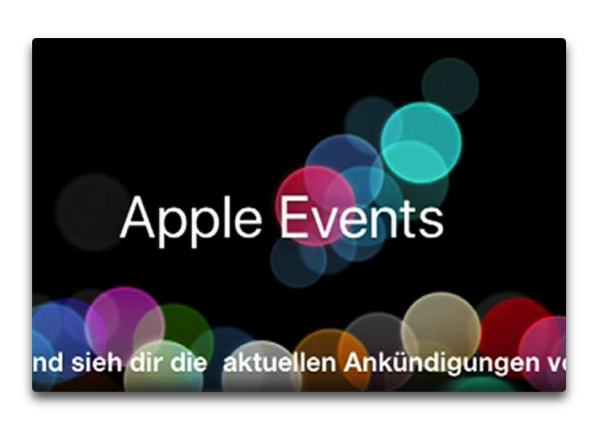 2016年9月8日（日本時間）「Apple Special Event」をリアルタイムで見るのなら、ここをチェック！