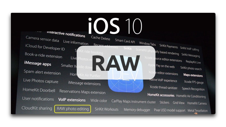 【iOS 10：新機能】RAW撮影・現像できるカメラアプリとRAW編集アプリ