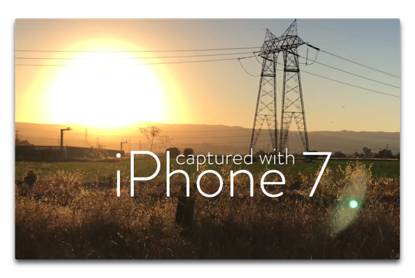 iPhone 7での4Kカメラテストムービーが公開されています