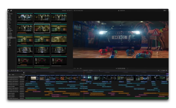 【Mac】Apple、新しいインターフェイスの「Final Cut Pro 10.3」をリリース、新機能が一目で解るビデオ