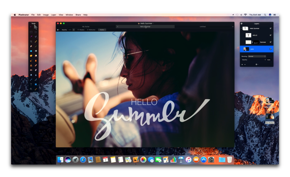 【Mac】画像編集アプリ「Pixelmator」は次期バージョン（3.6)で「macOS Sierra」に完全互換