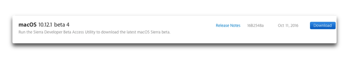 MacOS Sierra10121b4 001