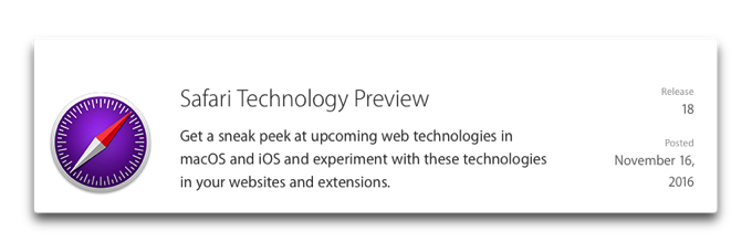 Safari Technology Preview Release18 001