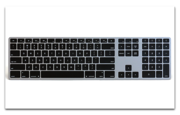 MatiasがMac用テンキー付き「Backlit Wireless Aluminum Keyboard」を発表
