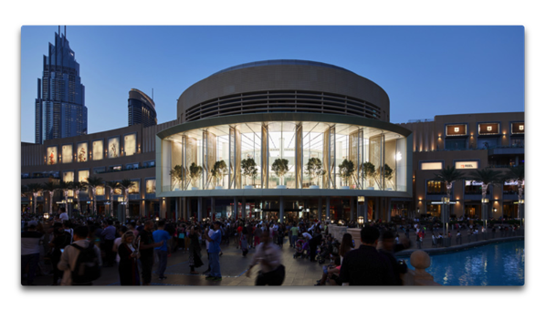 Apple、ドバイに「Dubai Mall」を4月27日にオープンすると発表