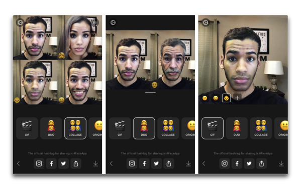 【iOS】人工知能を使った顔のモーフィングアプリ「FaceApp」
