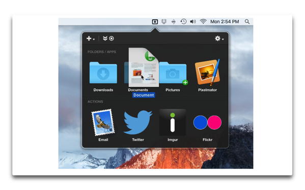 【Mac】ファイルをコピー・移動・共有アプリ「Dropzone 3」がバージョンアップ