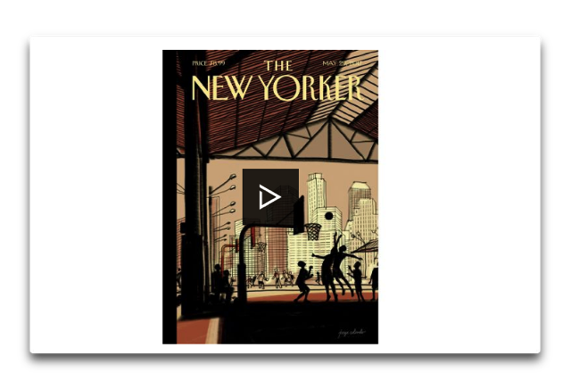 今週の週刊誌 The New Yorker のカバーイラストは Ipad Proとapple Pencilで作成 酔いどれオヤジのブログwp