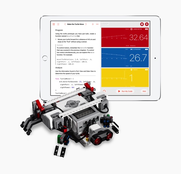 Apple Japan、Newsroomで「Swift Playgrounds、プログラミング教育をロボット、ドローン、楽器にも拡大」を発表