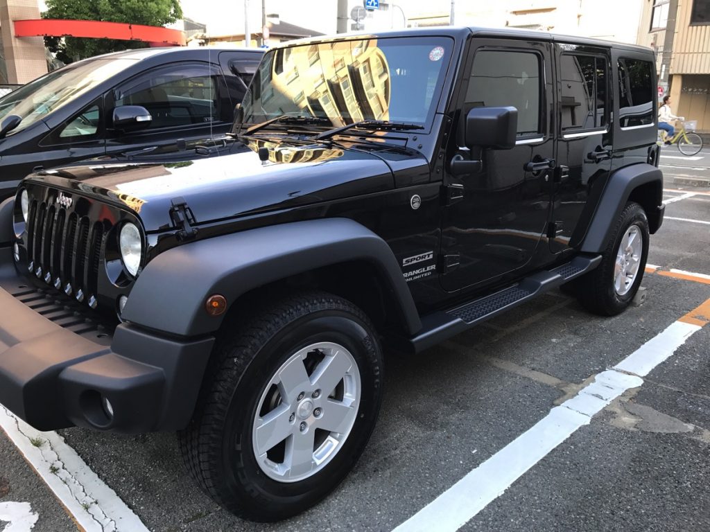 Jeep Wrangler Unlimited、1ヶ月点検