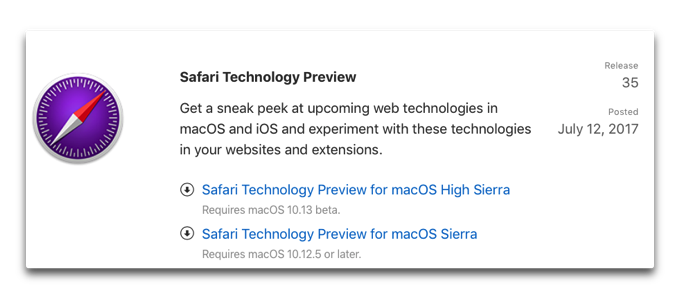 Safari Technology Preview35