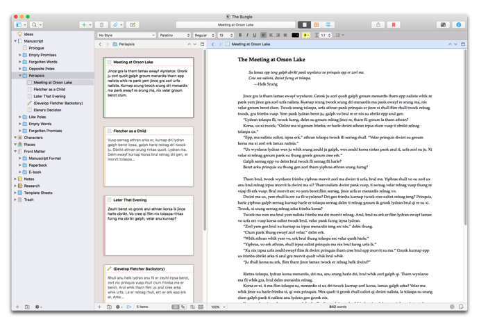 scrivener for mac and pc