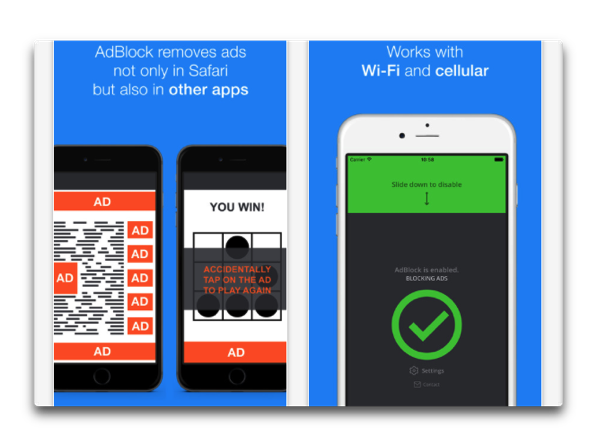 Apple、他のアプリで広告をブロックするVPNベースの広告ブロッカー、「AdBlock」の更新を拒否