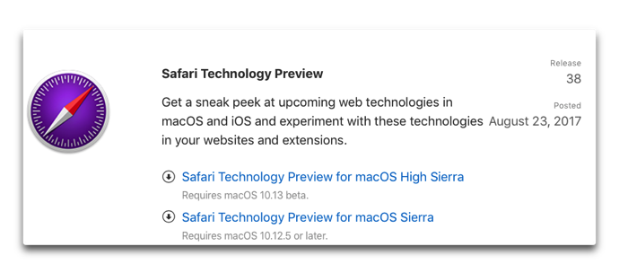 Safari Technology Preview38
