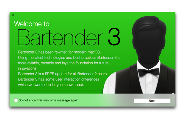 【Mac】「macOS High Sierra」に対応したメニューバー拡張アプリ「Bartender 3 Public Beta」がリリース