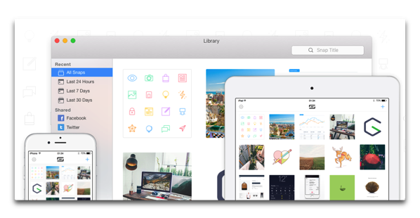 MacとiOSで同期が出来る、無料のスクリーンショット＆アノテーションアプリ「Snappy」