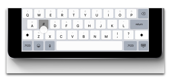 iPadの「iOS 11」でのQuicktypeキーボードと新しいApple Pencilの機能