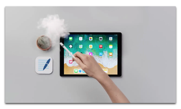 Apple、「GoodNotes」や「Pixelmator」を使って、新しい「iPad 」+「 iOS 11」ハウツービデオ3本を公開