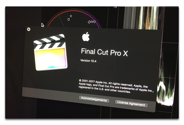 Apple、「Final Cut Pro X 10.4」を「FCPXクリエイティブサミット2017」で発表し年内にリリース予定