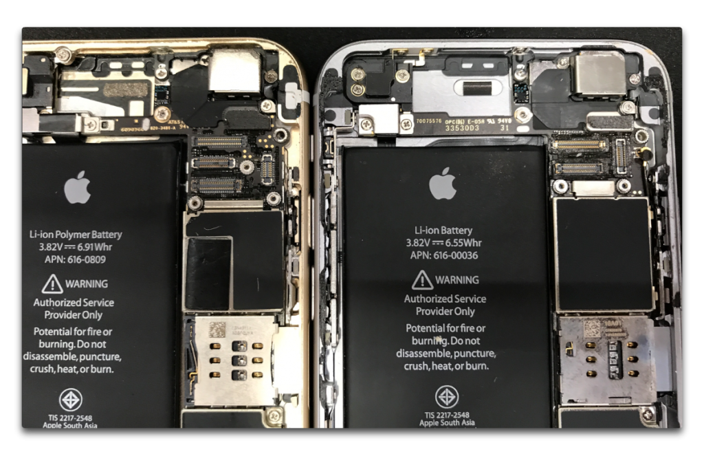 AppleはiPhone 6以降の全てにおいてバッテリー交換の方針を明確に