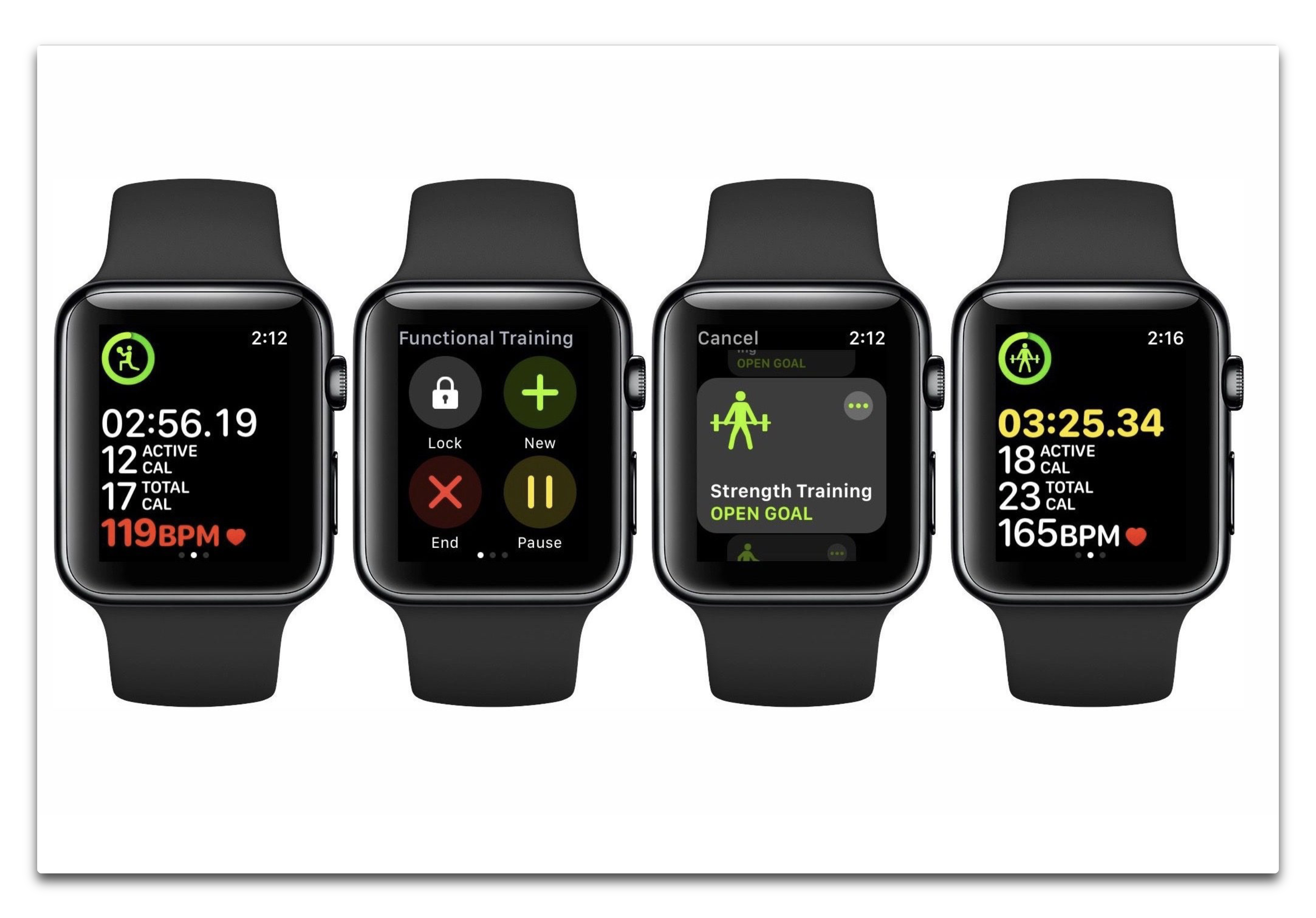 Apple Watchでウォーミングアップ、メインワークアウト、クールダウンと続けて複数のワークアウトを追跡する方法