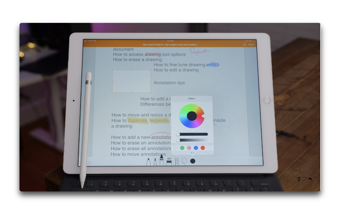 Ipadのpagesで新しい図面とスマートアノテーション機能を使用するビデオが公開 酔いどれオヤジのブログwp