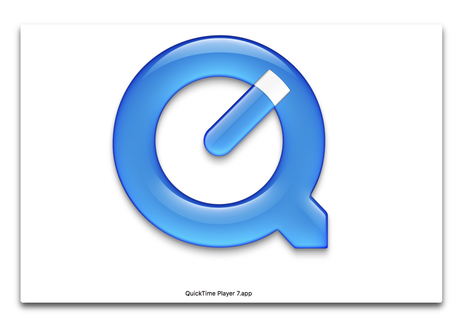【Mac】QuickTime Player 7は64bitにはならない