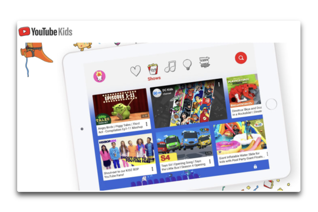 iOSやAndroidアプリの新しいバージョンのYouTube Kidsでは、アルゴリズムの代わりに人間を使用