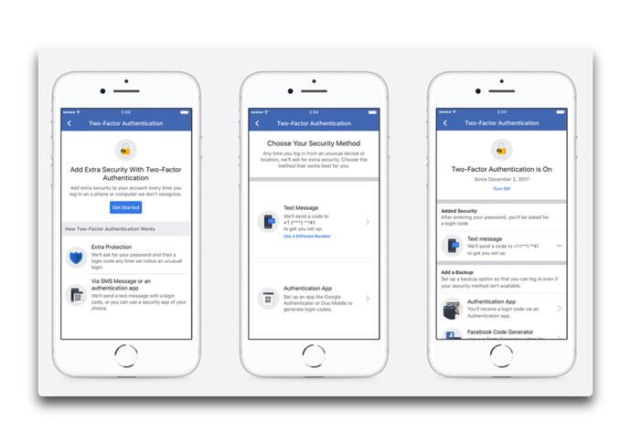 Facebookは2要素設定を簡素化し、ホームサービスのサポートをMarketplaceに追加します