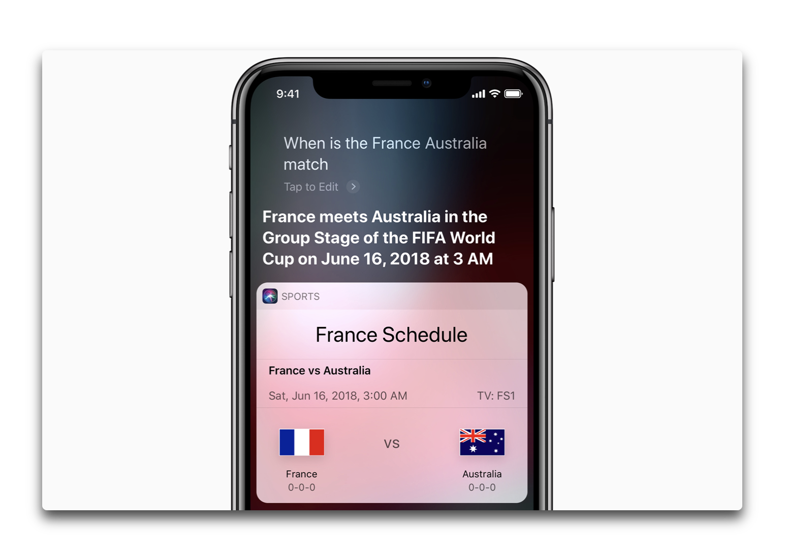 2018 FIFA ワールドカップを前に、Appleはワールドカップの最新情報を把握する方法を紹介
