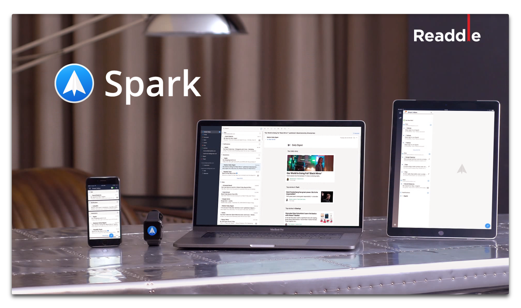 【Mac / iOS】Readdle、予約送信およびリマインダーのオプションなどを追加した「Spark by Readdle 2.0.5」をリリース